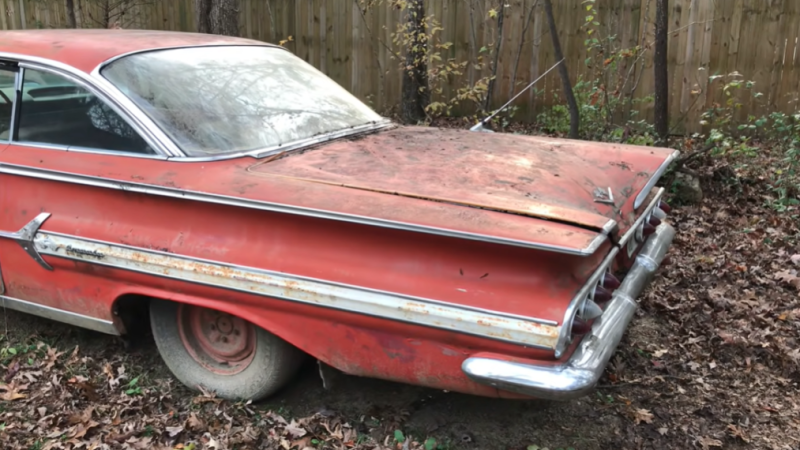 A 1960 Chevy Impala 348 Tri-Power Found After Over 30 Years