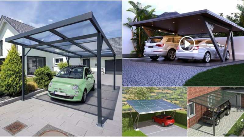 48 Stunning and Practical “Modern Carport” Designs