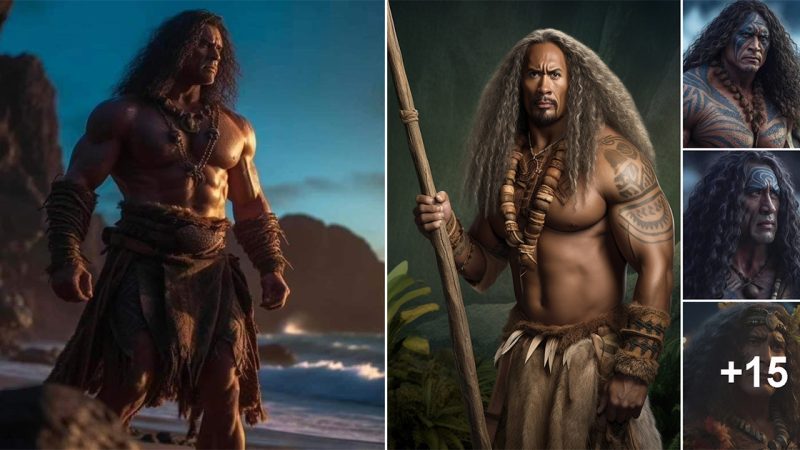 First pic for Dwayne Johnson as Maui in the upcoming ‘Moana’ live action movie