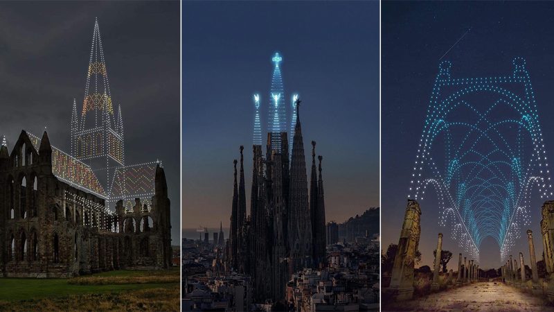 Restoring Iconic Historical Monuments Using Drones by @studio.drift [IG]