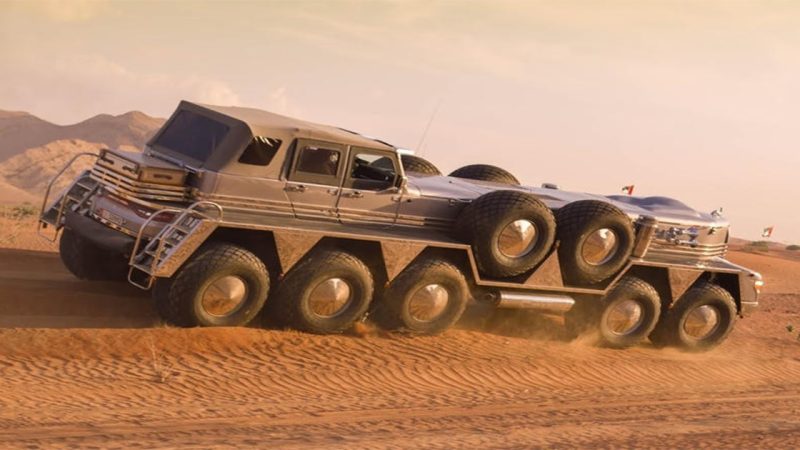 Ten-Wheeled Dhabiyan Is The World’s Largest SUV