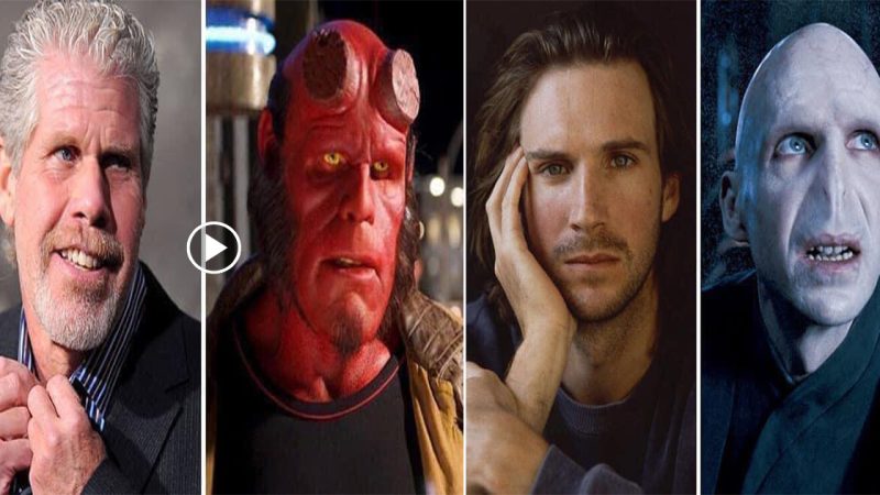 18 Incredible Pics Of Actors Before And After Applying Movie Makeup