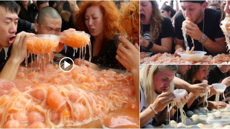 “Jellyfish Feast: The Ultimate Jellyfish Eating Competition!”