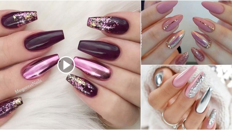 27 Gorgeous Chrome Nails for Your Special Night