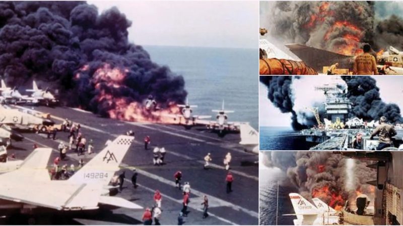 The 1967 Aircraft Carrier Fire That Almost Claimed John McCain’s Life