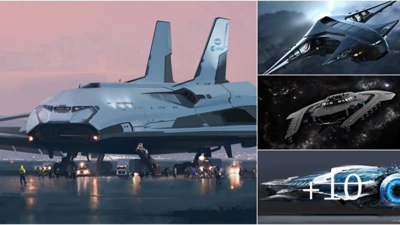 Exploring the Future: Concept Ships Blog Unveils Stunning Spaceship Designs