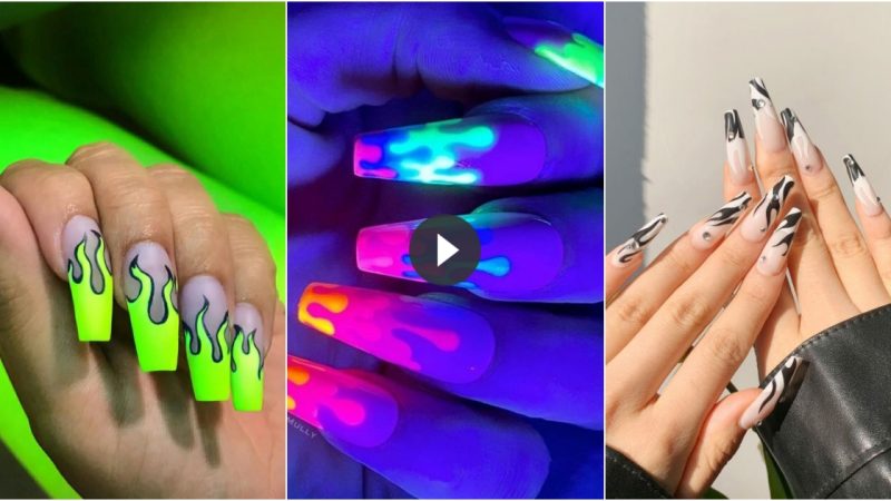 10 flame manicure styles that will have your hands looking ‘on fire.’