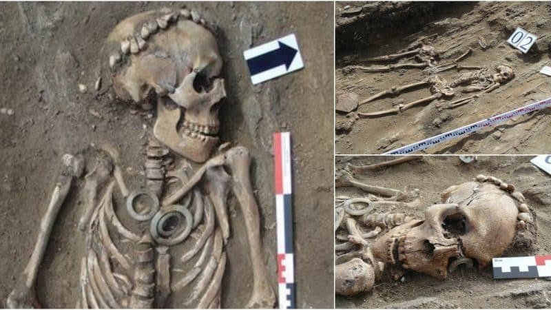 Elderly couple found holding hands for 5,000 YEARS in Bronze Age mystery.