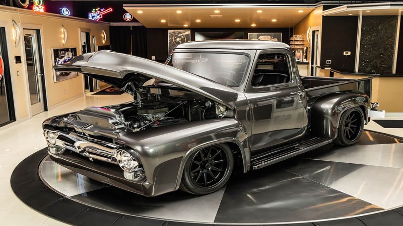 1953 Ford F100 Pickup Hides Roush Cobra V8 Surprise Under the Hood