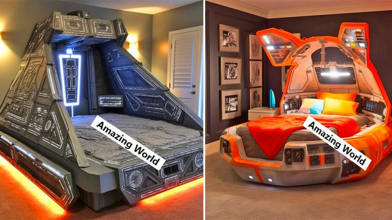 These Adult Star Wars Beds Are the Ultimate Sleeping Quarters for Jedi Masters!