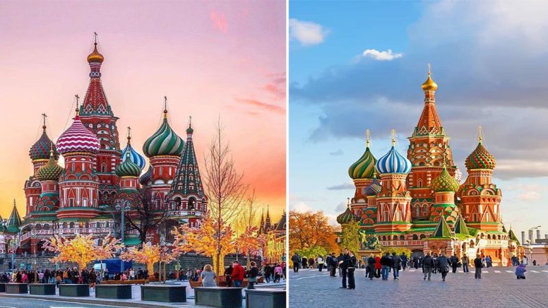 Saint Basil’s Cathedral, Moscow, Russia