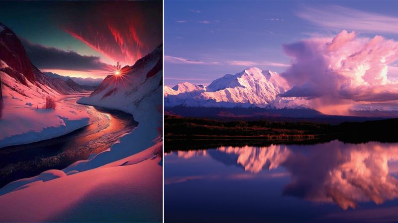 “Captivating Alaskan Sunsets: Nature’s Spectacle Unveiled”