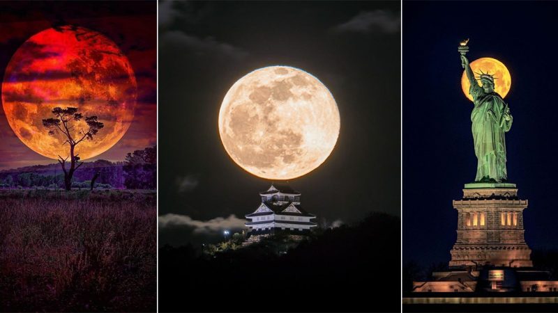 “The Celestial Wonder: Unveiling the Mesmerizing Splendor of the Supermoon”