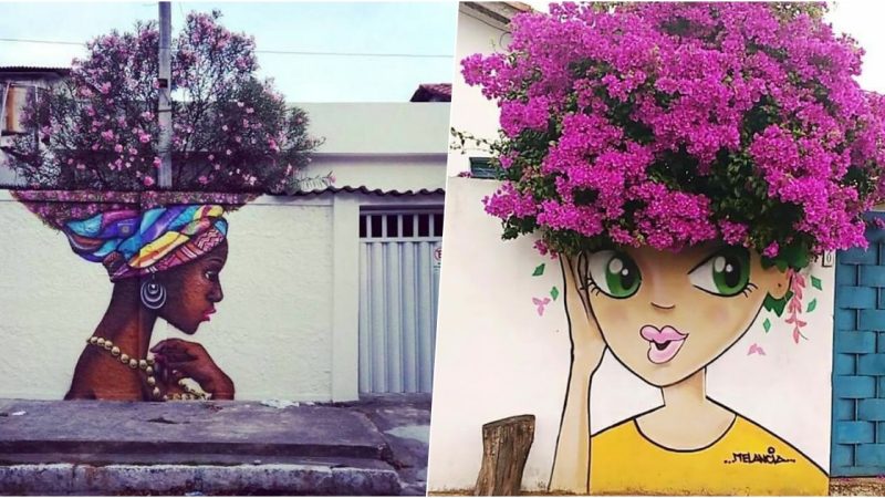 Stunning Fusion of Street Art and Nature