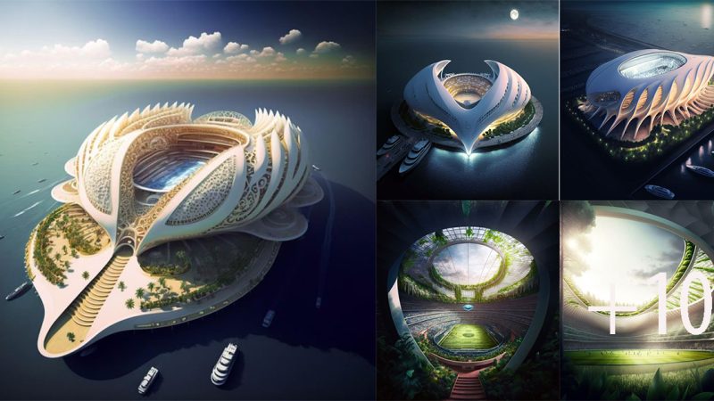 OCEANIUмS: A Ƅioмiмetic Generation of Floating and SustainaƄle Stadiuмs