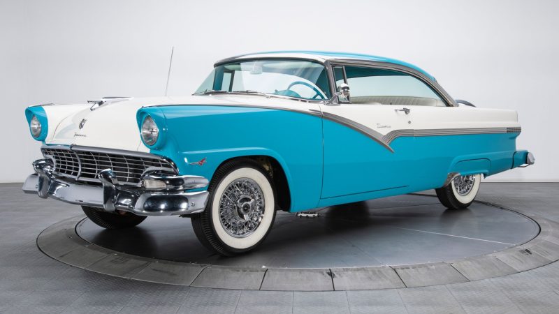 The Classic Elegance of the 1956 Ford Fairlane Victoria Coupe