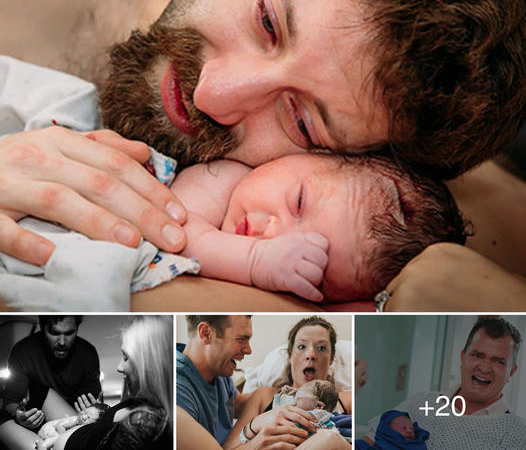 First Encounters: Fathers Meeting Their Newborns