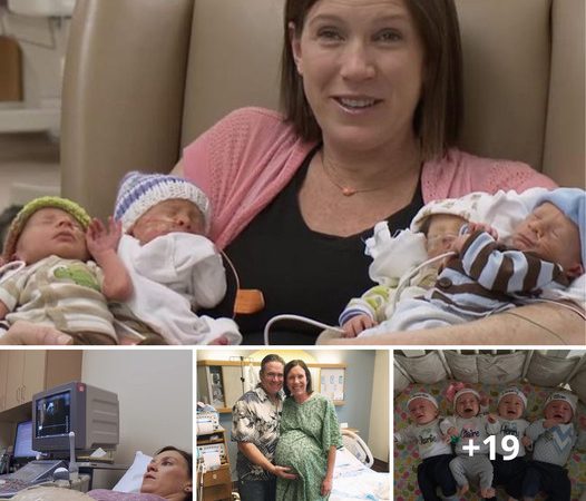 A Mother’s Remarkable Journey with Rare Quadruplets