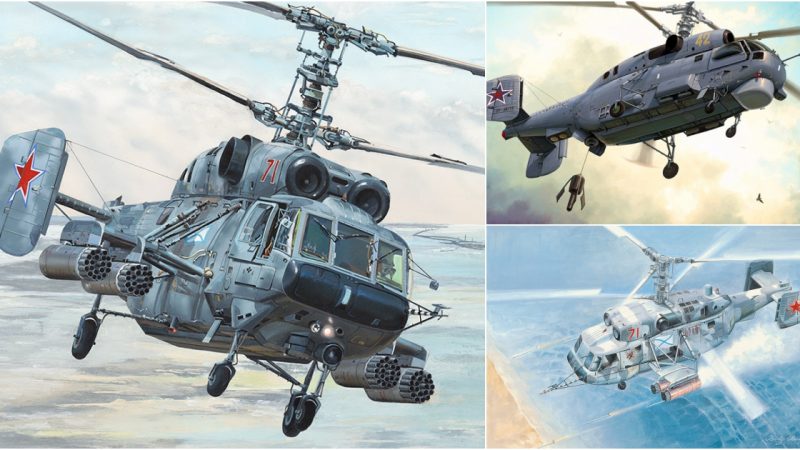 Unleashing the Beast: The Terrifying Power of the Kamov Ka-29 Helicopter