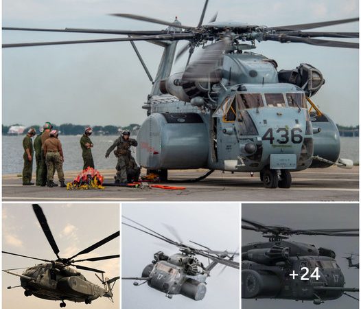 Exploring the Remarkable Capabilities of the Sikorsky MH-53 Sea Dragon Minesweeping Helicopter