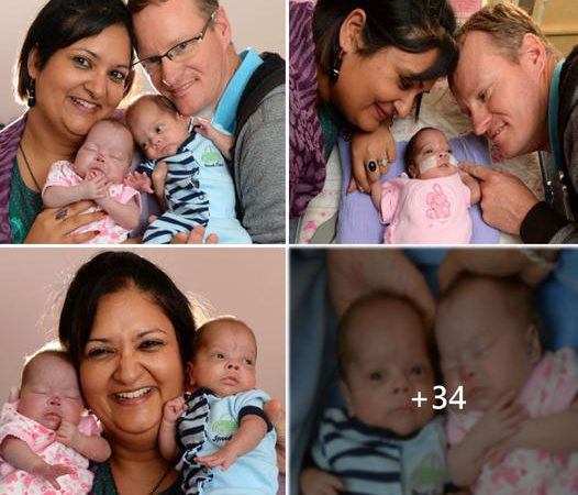 Incredible IVF Journey: Triplets Defy the Odds, Two Born Eight Days After the First