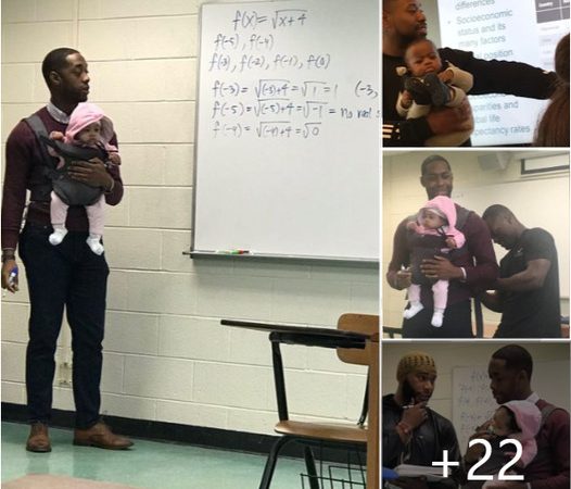 A Heartwarming Act of Compassion: Teacher Holds Student’s Baby During Class