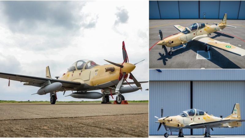 Serra Nevada A-29 Super Tucano: Light Attack Aircraft Officially Inducted into Nigerian Air Force