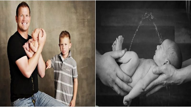 Hilarious Moments When Infants Playfully Hijacked Their Parent’s Photoshoots