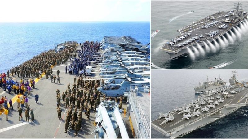 A Look at Everyday Life on the Massive USS Nimitz-Class Aircraft Carrier at Sea