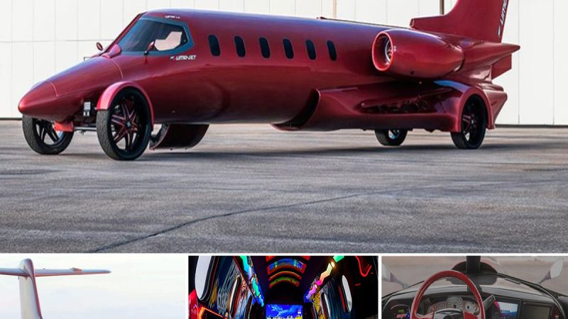 Today in Ridiculous Cars: A Learjet Converted Into a Street-Legal Limousine